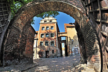 obraz tehlová klenba